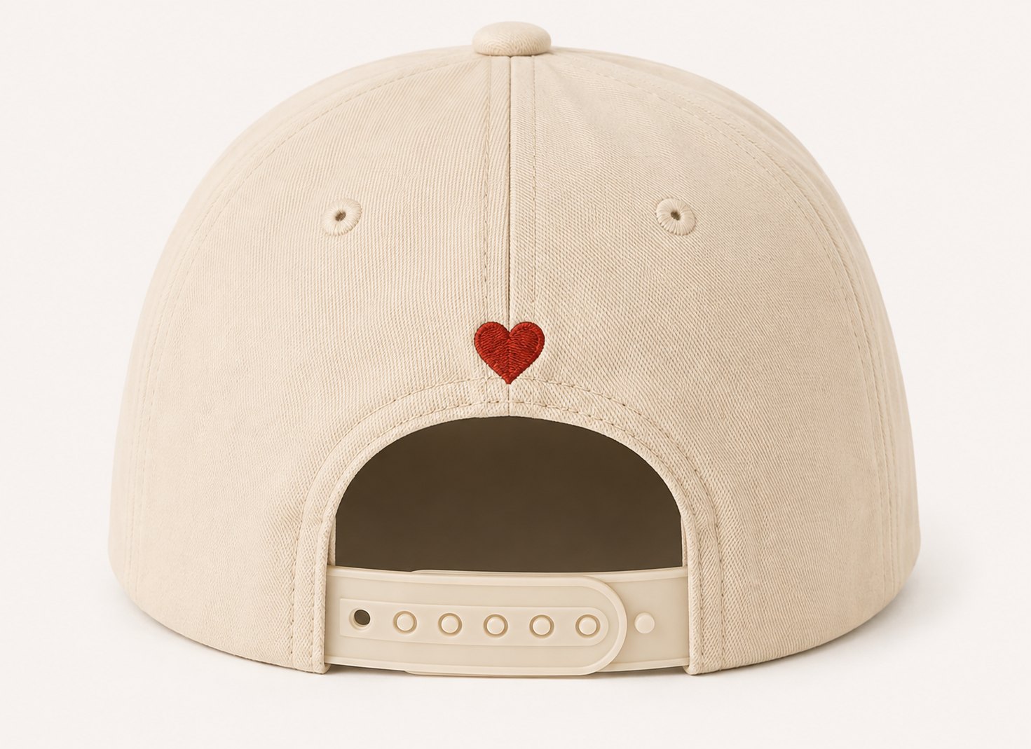Cream cap back