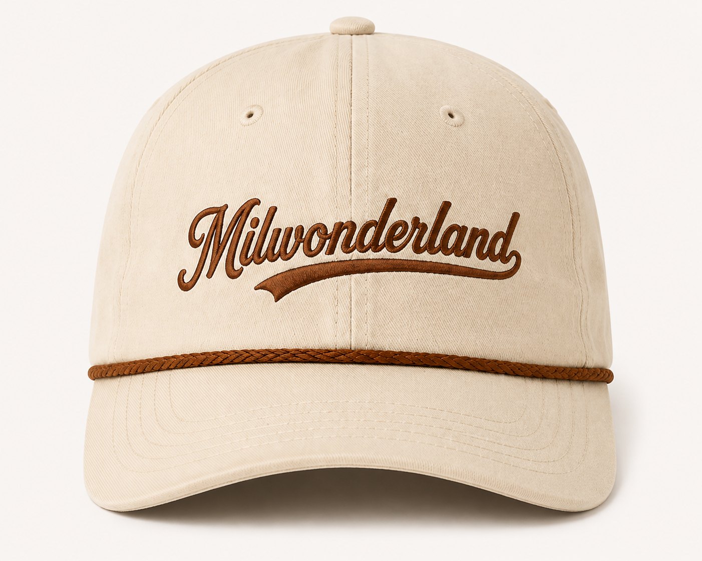 Cream cap front